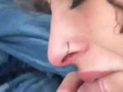 Busty Slim Thick Hooker Karley Marie Sucks Cock & Takes Bareback Doggystyle Fuck - Cum in Pussy