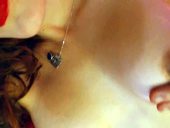 Penetracion con dedos, Masturbación, Orgasmo, Pelirrojo, Adolescente, Voyeur