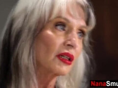 Step Granny Gives Step Grandson an Oral Delight, Almost Caught