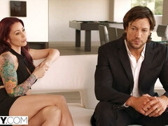 素人, アナル, フェラチオ, ハードコア, ヒール, 淫乱熟女, 赤毛, 長身