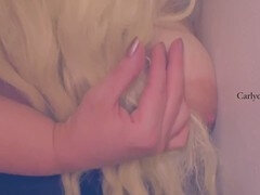 Blonde big boobs, blondie, sexy voice