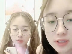 Asiático, Morena, Consolador, Casero, Masturbación, Juguetes, Gemelos, Camara web