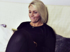 アナル, デカ尻, フェラチオ, ドレス, ヒール, 熟年, アウトドア, ストッキング