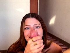 18 ans, Cul à la bouche, Brunette brune, Tir de sperme, Conversation vulgaire, Fait maison, Chatte, Rasée