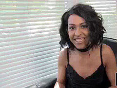 Leie, Schwarz, Masturbation, Transfrau, Solo