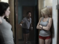 Sweep blonde is stroking and sucking that big pecker