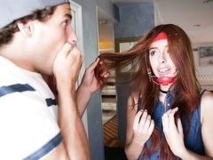 Roodharige vrouw, Tiener