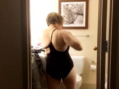 Cul, Bikini, Noire, Hard, Mère que j'aimerais baiser, Public, Rousse roux, Maillot de bain