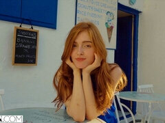 Enthousiasteling, Kont, Pijpbeurt, Hondjeshouding, Buiten, Penis, Klein, Tiener