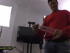 Nana, Gros cul, Gros seins, Sucer une bite, Tir de sperme, Seins naturels, Pov, Nénés