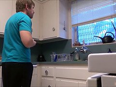 Alexis Fawx Hot Stepmom In Kitchen