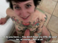 素人, チェコ, 自家製, ハメ撮り, 公共, 現実