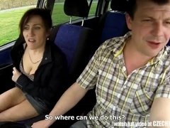 Amateur, Incroyable, Garce, Voiture, Tchèque, Hd, Mère que j'aimerais baiser, Solo