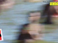 アフリカ人, ビーチ, デカチン, フェラチオ, アウトドア, パーティ, 公共, 濡れ