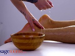 Schönheit, Blasen, Cfnm, Europäisch, Hd, Massage, Öl, Pov
