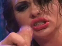 Cul, Gros cul, Sucer une bite, Brunette brune, Faciale, Allemand, Rugueux, Pute