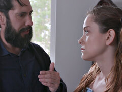 18 ans, Cul, Lécher le cul, Sucer une bite, Ca minou, Faciale, Bureau, Nénés