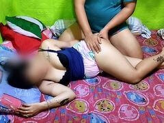 Asiatique, Belle grosse femme bgf, Sucer une bite, Rondelette, Éjaculation interne, Philippine