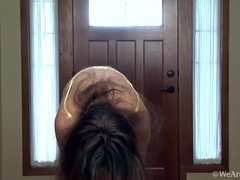Arsch, Braunhaarige, Behaart, Lingerie, Masturbation, Nackt, Nippel