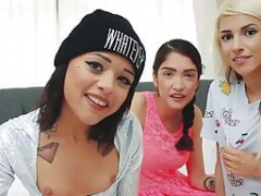 Lucky Dude Vs 3 Webcam Gals - Jericha Jem, Hime Marie, Holly