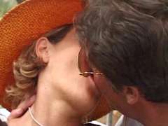 アナル, ダブル開発, グループ, 淫乱熟女