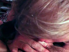 Blasen, Kehlenfick, Milf, Pov