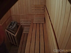 Большие сиськи, Чешки, Европейки, Пальцем, Сауна, Тугие, Сиськи