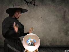 Анальный секс, Большие сиськи, Кончили внутрь, Сиськи