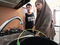 アジア人, Hd, インドネシア人, キス, 淫乱熟女, 母, ハメ撮り, 妻
