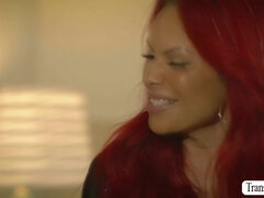 Tgirl Eva Maxim analed by TS wife Foxxy