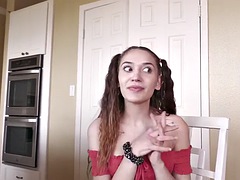 Petite 21 year old amateur gets her pussy fucked