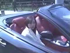 Japanese woman and boyfriend
