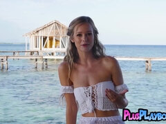Arsch, Tussi, Blondine, Milf, Nackt, Im freien, Erotischer film, Solo