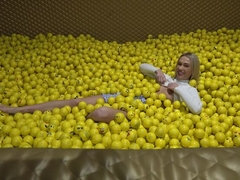 素人, ブロンド, アウトドア, ハメ撮り, 公共, オマンコ, オッパイの, のぞき