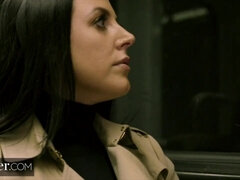 Брюнетки, Член, Сперма на лице, Белье, Киски, Рыжие, Наездница, Втроем