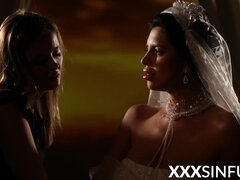 美女, 茶髪の, 女, ハードコア, Hd, キス, レズビアン, なめる