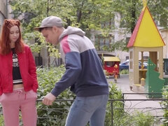 Blasen, Spermaladung, Schwanz, Hardcore, Muschi, Rotschopf, Jungendliche (18+), Titten