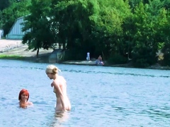 Strand, Blondine, Hd, Nudist, Im freien, Jungendliche (18+), Spanner, Netzkamera