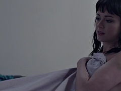 Enthousiasteling, Grote mammen, Zwart, Bruinharig, Zwart, Hardcore, Tieten likken