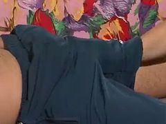 素人, 毛深い, 熟年, オマンコ, 馬乗り, シャワー, 濡れ