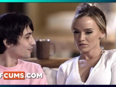 Stepmother (Pristine Edge) Kept Awake after Fucking her Boy Early Morning