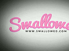 Большая жопа, Большой член, Минет, Брюнетки, Семяизвержение, Крошечные, Лизание жопы, Глотающие