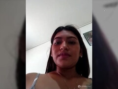 Naughty teen thrilling cam show clip