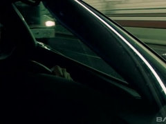 Schwarz, Blondine, Spermaladung, Aufs gesicht abspritzen, Im freien, Tätowierung