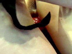 Chica, Tetas grandes, Tetona, Lesbiana, Strapon