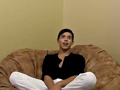 sexy brunette Twink jamie grinders loves to be a floor