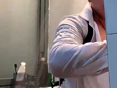 Aziatisch, Chinees, Homo, Douche, Alleen