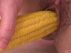 Amazing, Anal, Asian, Ass, Food, Insertion, Japanese, Solo