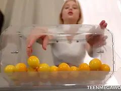 Anal, Belleza, Lamidas, Desnudo, Coño, Gritar, Adolescente, Trio