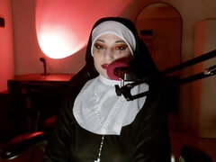 Evil Nun Hexes You In Hell Stealing Your Dick - Denial Asmr Roleplay